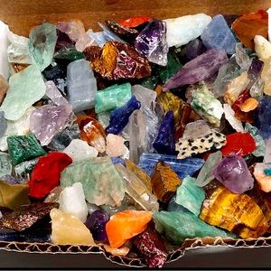 1/2 Pound of Premium Rough Crystals for Jewelry Making or Crafting
